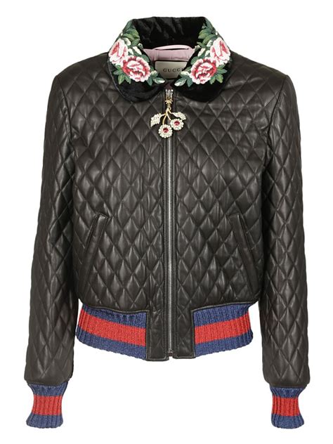 gucci quilted jacket women|Gucci winter coats for women.